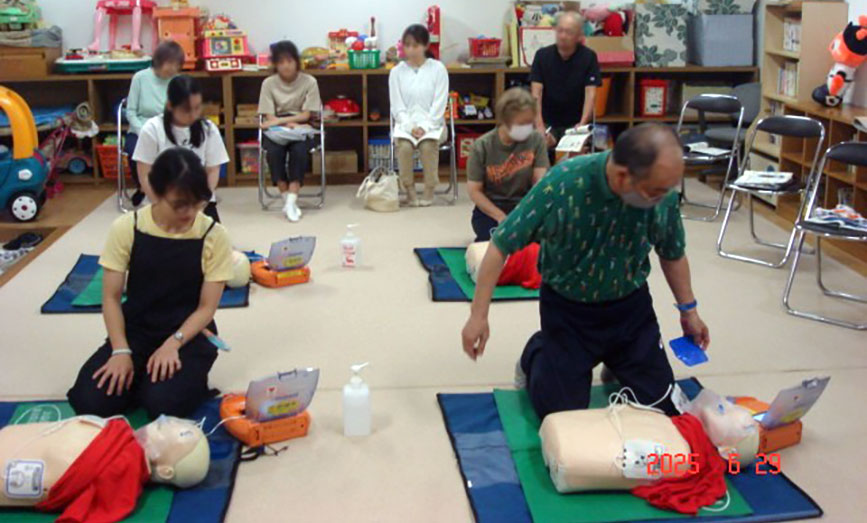 普通救命講習会_AED実習