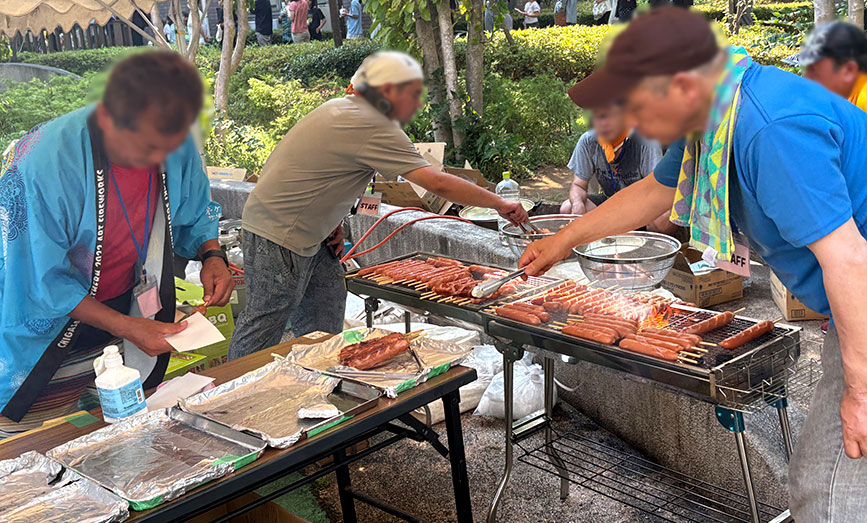 写真:夏まつりのようす