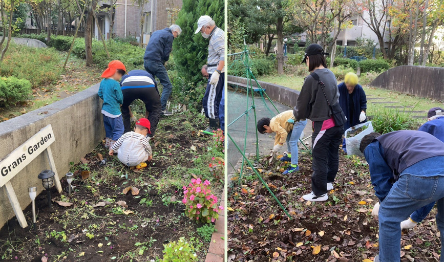 写真：植替え前の様子